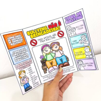 LAPBOOK BULLYING NÃO É BRINCADEIRA - Imagem 2