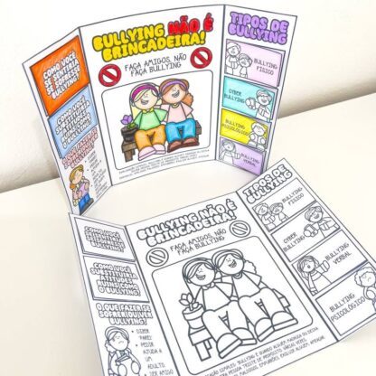 LAPBOOK BULLYING NÃO É BRINCADEIRA - Imagem 3