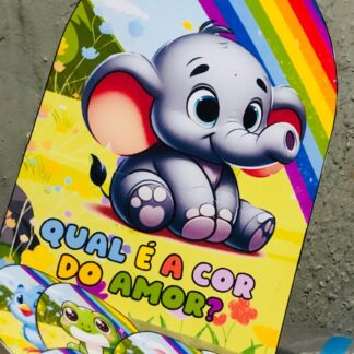 HISTÓRIA NA LUVA: QUAL É A COR DO AMOR?