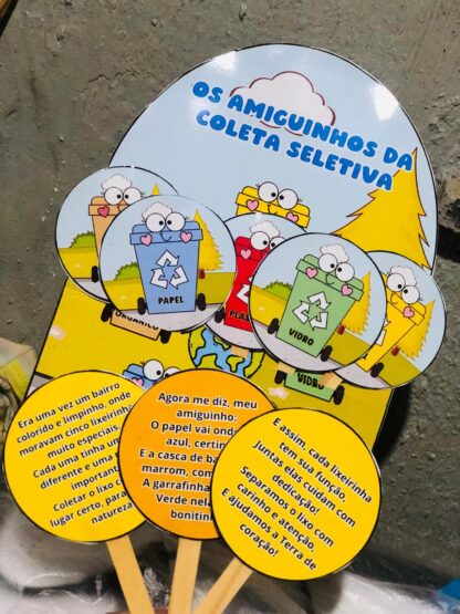 HISTÓRIA NA LUVA: OS AMIGUINHOS DA COLETA SELETIVA - Imagem 6