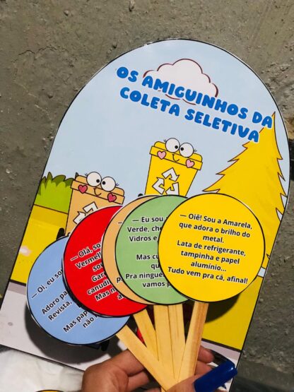 HISTÓRIA NA LUVA: OS AMIGUINHOS DA COLETA SELETIVA - Imagem 5