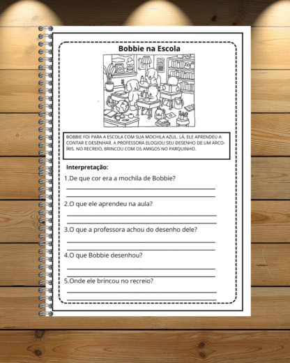 Apostila Leitura e interpretação de texto BOBBIE GOODS - Imagem 2