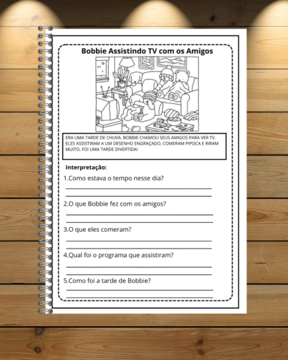 Apostila Leitura e interpretação de texto BOBBIE GOODS - Imagem 3