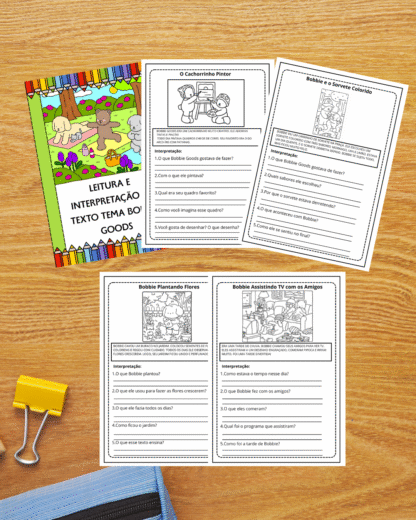 Apostila Leitura e interpretação de texto BOBBIE GOODS - Imagem 5