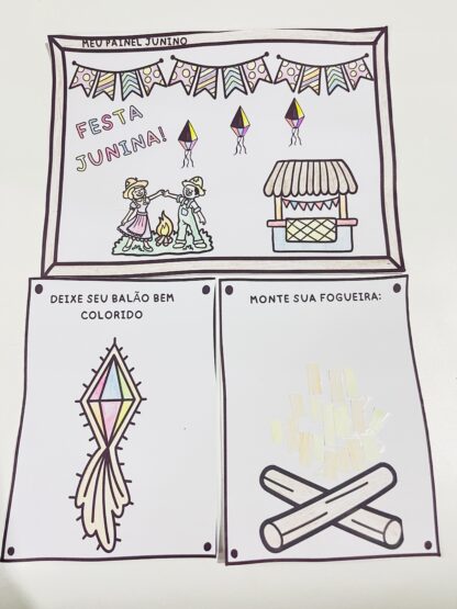 Kit 3 atividades juninas - Imagem 5