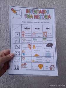 Inventando uma história
