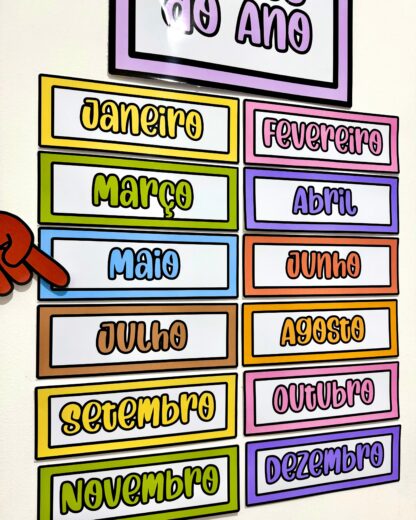 Painel Meses do ano - Imagem 4