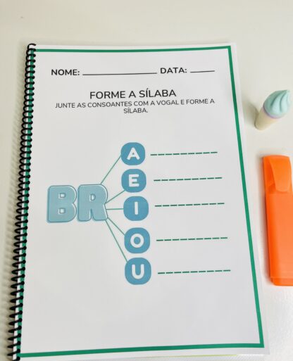 Apostila de Atividades com Sílabas Complexas – 51 Páginas - Imagem 3