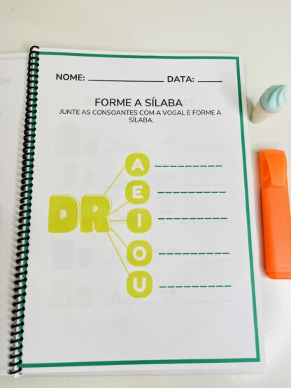 Apostila de Atividades com Sílabas Complexas – 51 Páginas - Imagem 4