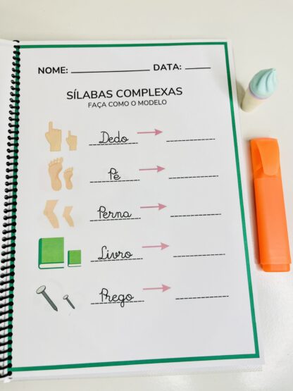 Apostila de Atividades com Sílabas Complexas – 51 Páginas - Imagem 5