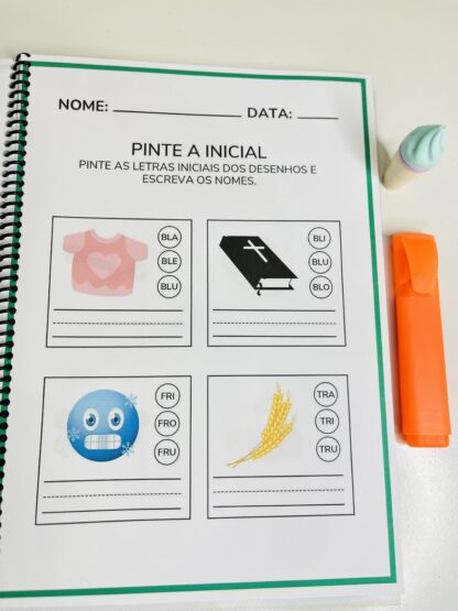 Apostila de Atividades com Sílabas Complexas – 51 Páginas - Imagem 7