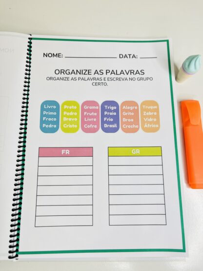 Apostila de Atividades com Sílabas Complexas – 51 Páginas - Imagem 8
