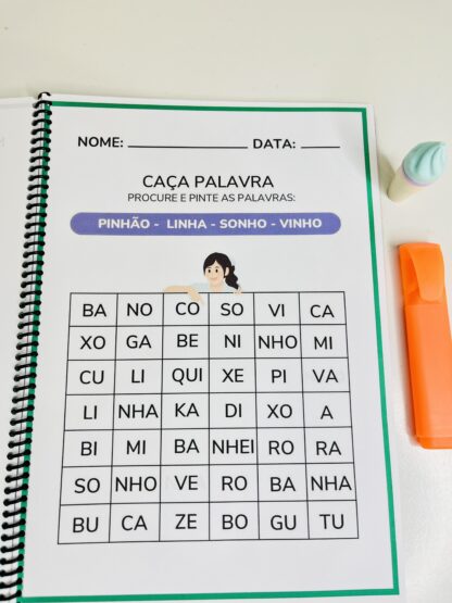 Apostila de Atividades com Sílabas Complexas – 51 Páginas - Imagem 9