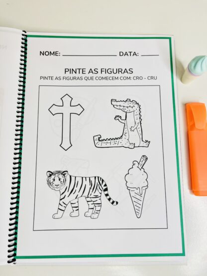 Apostila de Atividades com Sílabas Complexas – 51 Páginas - Imagem 11