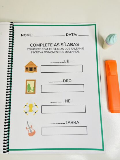 Apostila de Atividades com Sílabas Complexas – 51 Páginas - Imagem 12