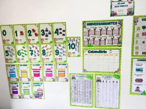 Kit de Decoração para Sala de Aula Safari