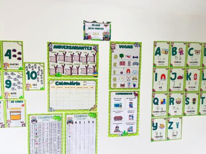 Kit de Decoração para Sala de Aula Safari - Imagem 2