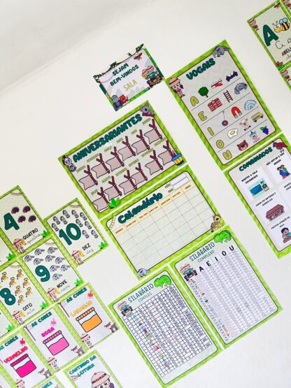 Kit de Decoração para Sala de Aula Safari - Imagem 6