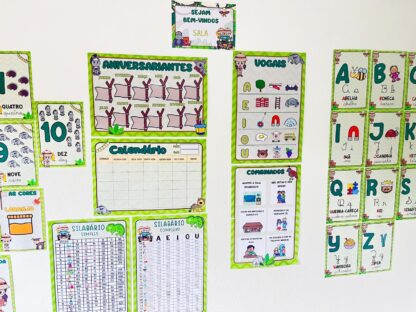 Kit de Decoração para Sala de Aula Safari - Imagem 7