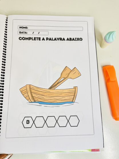 Apostila Complete as Palavras – Atividades para Alfabetização e Consciência Fonológica   - Imagem 5