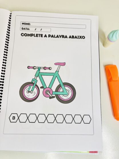 Apostila Complete as Palavras – Atividades para Alfabetização e Consciência Fonológica   - Imagem 3