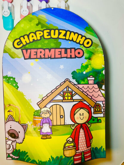 Luva de história: Chapeuzinho vermelho - Imagem 6