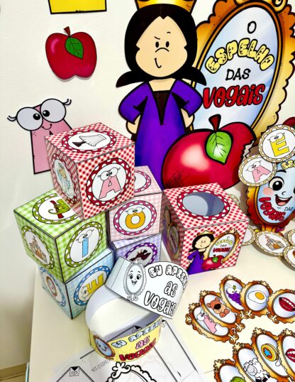 Kit O Espelho das Vogais - Imagem 5