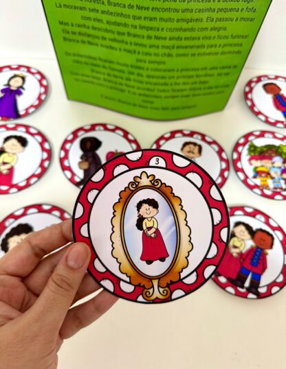 Luva para Contação de História - Branca de Neve - Imagem 2