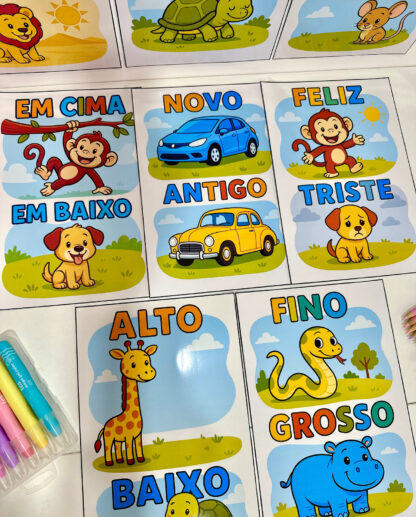 Fichas de conceitos- Educação Infantil - Imagem 7
