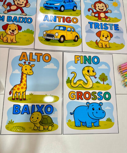 Fichas de conceitos- Educação Infantil - Imagem 9