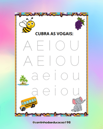 APOSTILA DE ALFABETIZAÇÃO 1° e 2° ANO - Imagem 3
