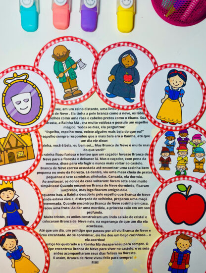 Luva de história A Branca de neve - Imagem 2