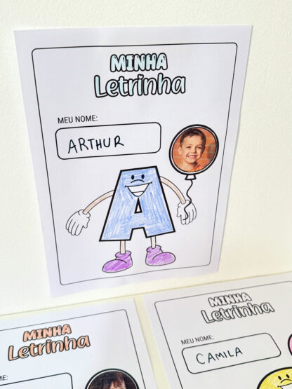 ATIVIDADE “MINHA LETRINHA” - Imagem 7