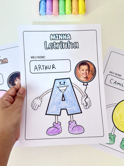 ATIVIDADE “MINHA LETRINHA” - Imagem 8