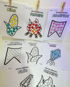 Pintura Sensorial – Festa Junina (Educação Infantil)