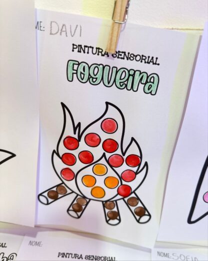 Pintura Sensorial – Festa Junina (Educação Infantil) - Imagem 2