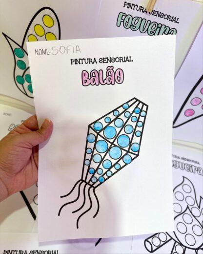 Pintura Sensorial – Festa Junina (Educação Infantil) - Imagem 5
