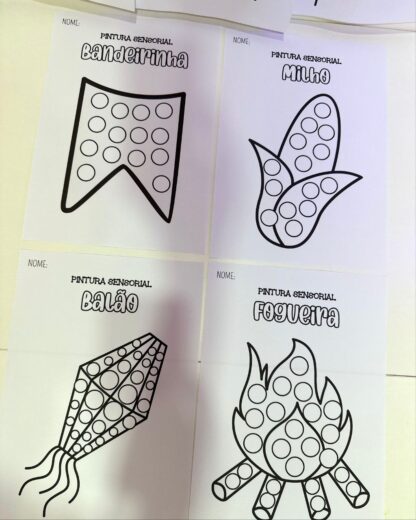 Pintura Sensorial – Festa Junina (Educação Infantil) - Imagem 6
