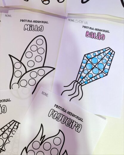 Pintura Sensorial – Festa Junina (Educação Infantil) - Imagem 8