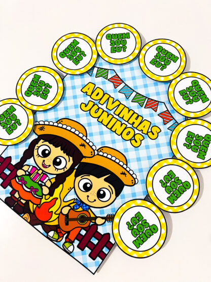 Luva Adivinhas Juninos - Imagem 2