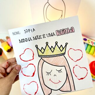 Atividade Dia das Mães - Coroa