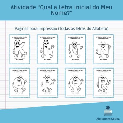 Atividade "Qual a Letra Inicial do Meu Nome?" - Image 3
