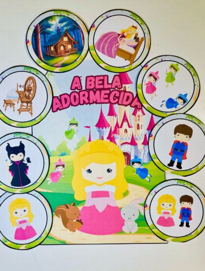 Luva de história A Bela Adormecida