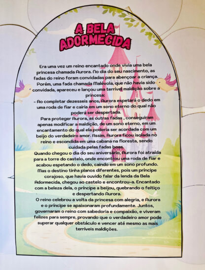Luva de história A Bela Adormecida - Imagem 6