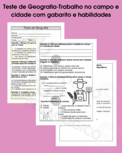 Simulado de Geografia-Trabalho no campo e na cidade