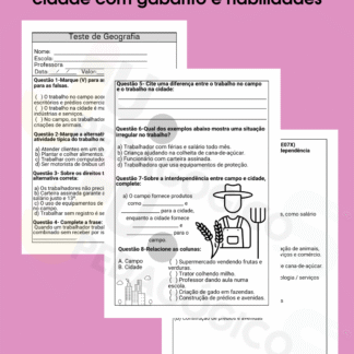 Simulado de Geografia-Trabalho na campo e na cidade