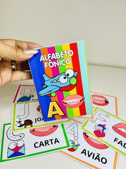 Alfabeto Fônico para Imprimir com Caixinha e Boquinha Fonológica - Imagem 3