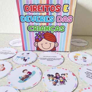 Caixa dos Direitos e Deveres das Crianças🧠💡
