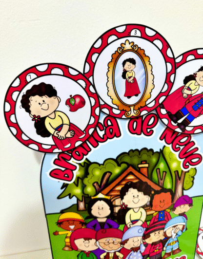 Luva história "Branca de Neve" - Imagem 8