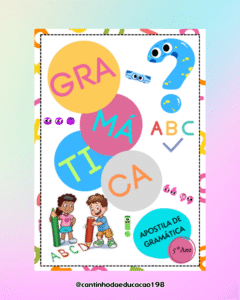 APOSTILA 5° ANO – GRAMÁTICA